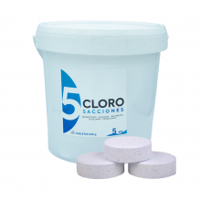 Cloro 5 acciones sin cobre...