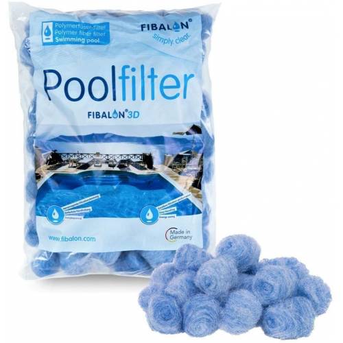 Meio Filtrante para piscina Fibalon 3D