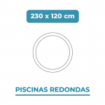 Liner 230x120 Piscina Redondas