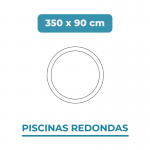 Liner 350x90 Piscina Redondas