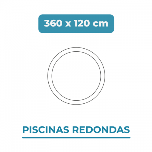 Liner para Piscina 360x120 Piscinas...
