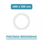 Liner 450x120 Piscina Redondas
