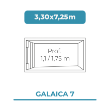 Cobertura piscina 3,30X7,25...