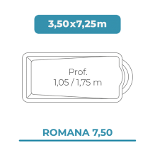 Cobertura piscina 3,50X7,25...