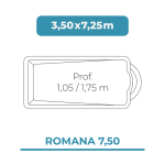 Romana 7,50 3,50x7,25