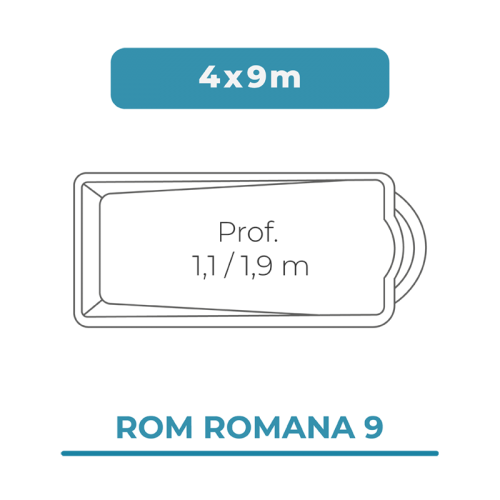 Cobertura piscina 4X9 Rom Romana 9