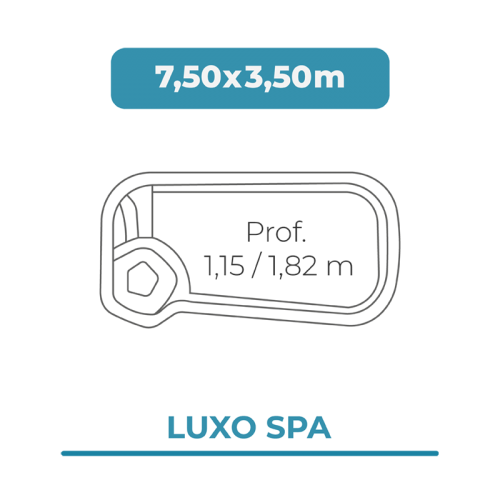 Luxo Spa 7,50x3,50