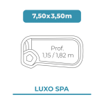 Luxo Spa 7,50x3,50