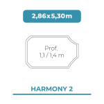 Harmony 2 2,86x5,30