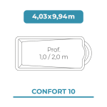 Confort 10 4,03x9,94
