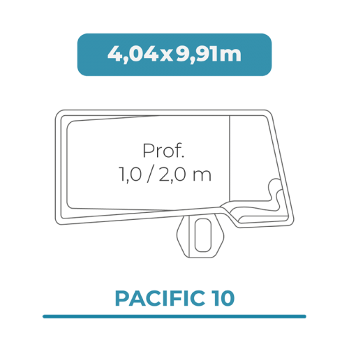 Pacific 10 4,04x9,91