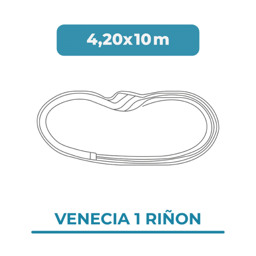 Cobertura piscina 4,20X10 Venecia 1...