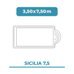 Sicilia 7,5 3,50x7,50
