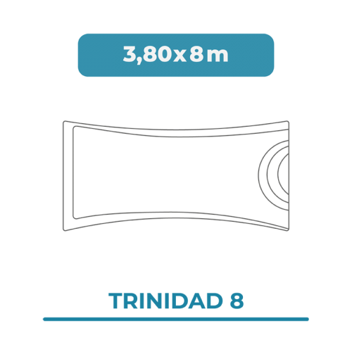 Trinidad 8 3,80x8