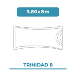 Trinidad 8 3,80x8