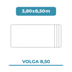 Volga 8,50 3,80x8,50