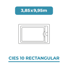 Cies Rectangular 3,85x9,95