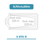 S970R 9,70x4,00