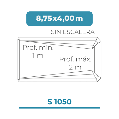Cobertura piscina 8,75 X 4,00 S1050