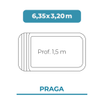 Praga 6,35x3,20