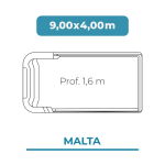 Malta 9,00x4,00