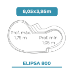 Elipsa 800 8,05x3,95