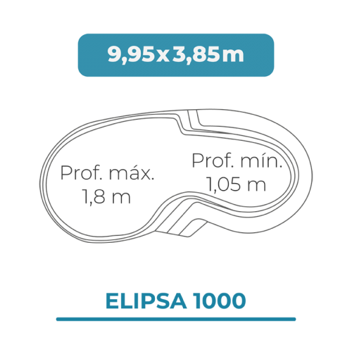 Elipsa 1000 9,95x3,85