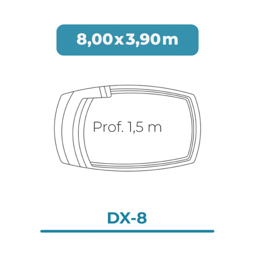 Dx-8 8,00x3,90