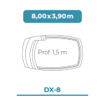 Dx-8 8,00x3,90