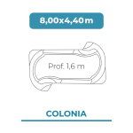 Colonia 8,00x4,40