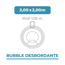 Cobertura piscina2,00 X...