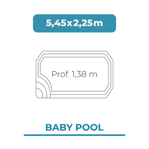 Baby Pool 5,45x2,25