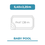 Baby Pool 5,45x2,25