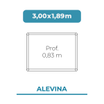 Alevina 3,00x1,89