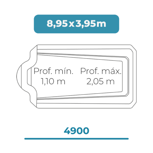 4900 8,95x4,00