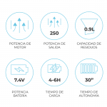 Características específicas limpiafondos Eléctrico VOLTERA 35