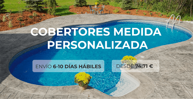 Cobertores para piscinas de poli&eacute;ster Multiforma