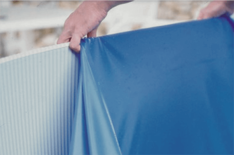 Instalação do liner