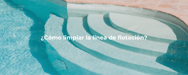 Cómo limpiar el borde amarillo de la piscina