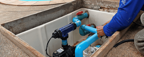 Lavado filtro piscina: posición llaves